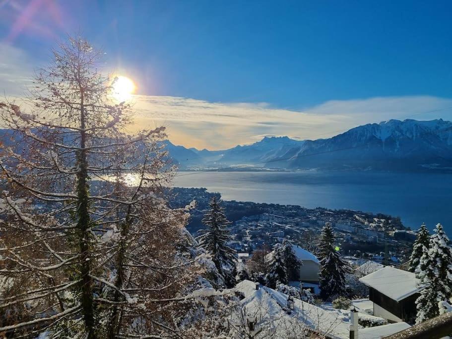 Le Toit De Chardonne - Entre Alpes Et Lac Leman Exteriör bild